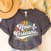 New Orleans Tee, New Orleans Louisiana Shirt, Vintage French Quarter Travel Tee, New Orleans Vacation Shirt, NOLA