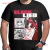 Elfen Lied T Shirt Lucy Nyu Kaede Anime Girl Unisexga Black Vintage Versatile Stylish Streetwear Designer Clothes