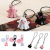 3pcs Cartoon Halloween Ghost Keychain Heart Cute Funny Phone Lanyard Ornaments Bag Hanging Halloween Pendant Jewelry Gift