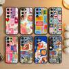 Collage Phone Case For Samsung S26,S25,S24,S23,S22,S21,S20,S30,Ultra,Plus,Fe,Note,5G Black Cover