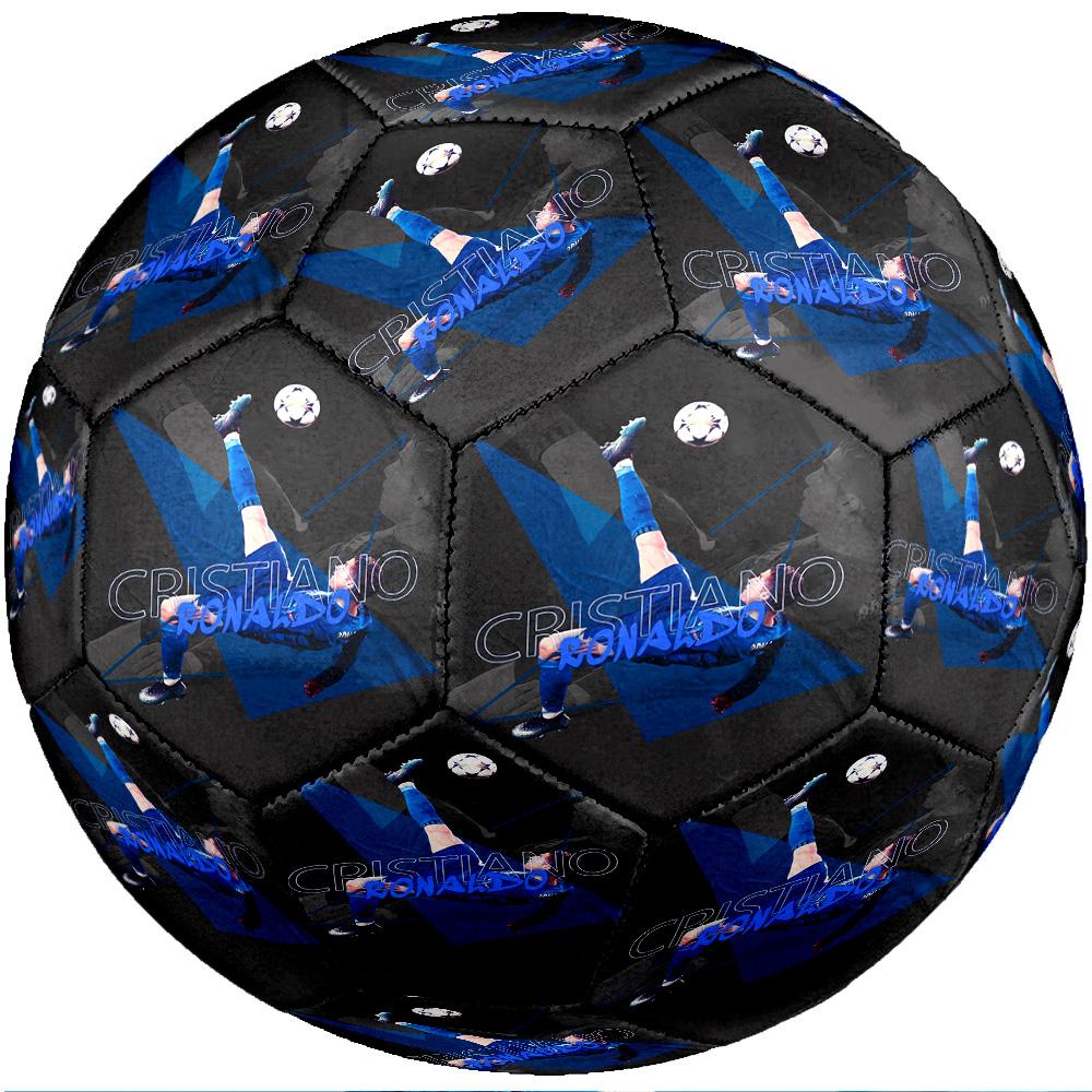 Cristiano Ronaldo Theme Soccer Ball Size 5 Soccer Ball Soft Touch Professional Training Football for Outdoor Sports