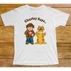 Charley Says T-shirt 547 Retro 70-tal Animation Pojke Katt Främlingar Prodigy Tändstickor