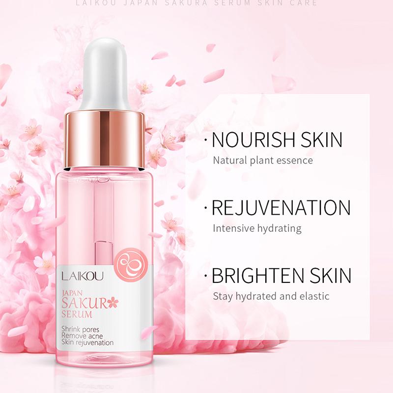 Sérum hydratant pour le visage à l'extrait de sakura japonais 17 ml