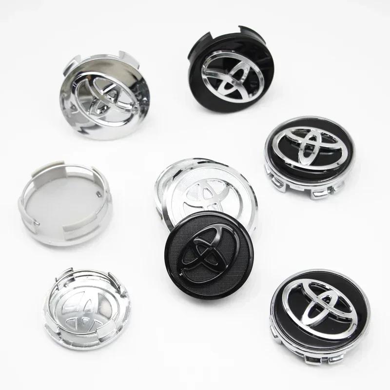 4pcs 57mm/62mm Car Tyre Wheel Center Hub Cap Badge Logo Rim Emblem For Toyota Corolla Camry Yaris CHR Rav4 Auris Verso Avalon LPTWX1