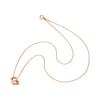 Hello Kitty Necklace 45th Anniversary Commemorative Accessory Heart Crown Sanrio Characters Cubic Zirconia Silver 925 40cm Pink Gold White Clover Gift