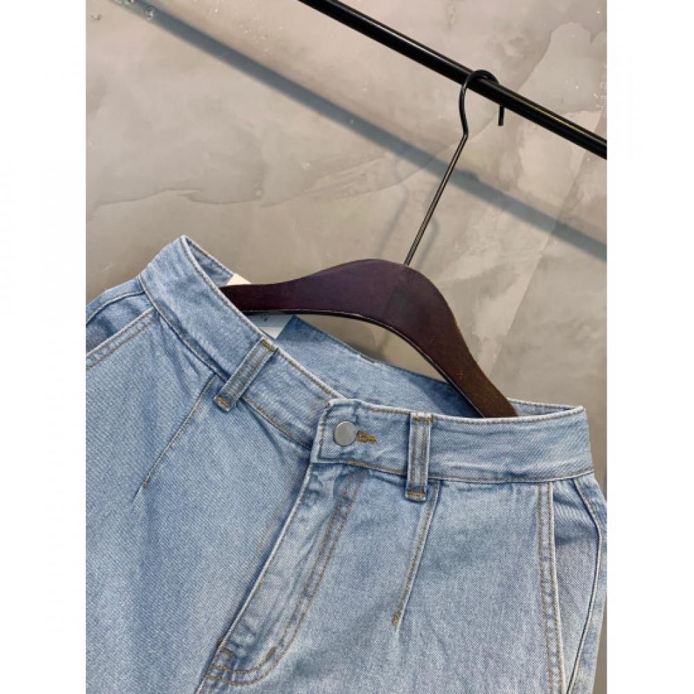 C S In The Room Wide pIntuCk 9 Part jeanS One Color