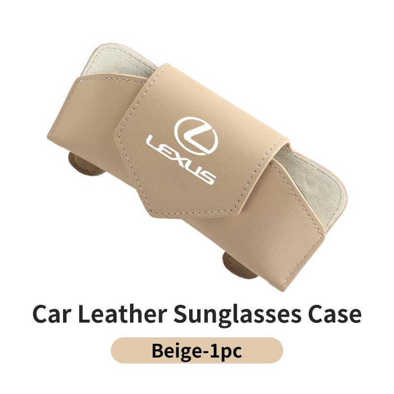 Car Sun Visor Storage Box Glasses Case Sunglasses Holder Accessories For Lexus UX250h RX450h CT200h RX400h NX300h RX350 RX300 GX DX9