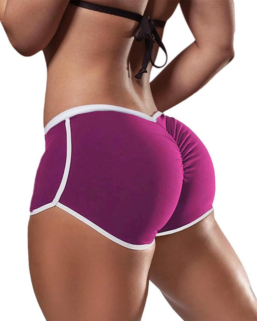 2021 Women's Plus Size Low-Waist Hip-Lifting Running Shorts