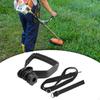 Grass Trimmer Loop Handle Bar and Shoulder Strap Accessory Anti Slip Lawn Handlebar for