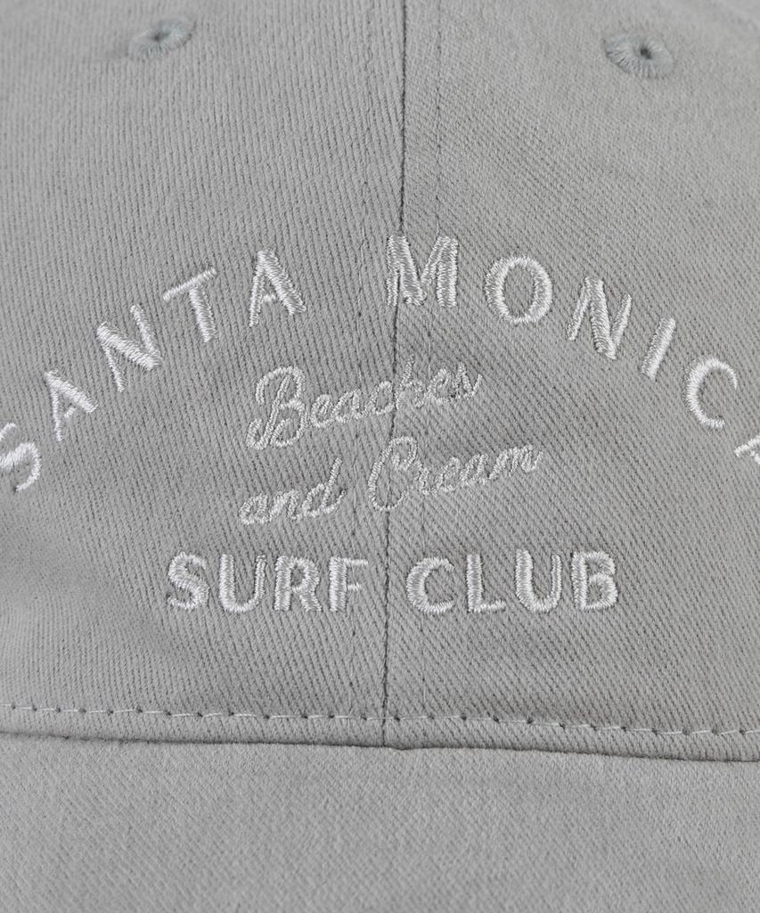 Bichiseuaenkeulim Santa Monica Cotton Ball Cap-Gray