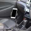 17mm Adjustable Car Cup Beverage Holder Rack Mount Base with Flexible Arm Suitable for Truck Phone Mounts Navigation Use