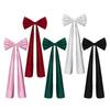 19.6 Inches Christmas Extra Large Velvet Bow Xmas Tree Topper Bows For Home Wall Backdrop Birthday Wedding Party Decoration B9J5