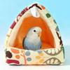 Winter Warmer Bird Nest Plush Bird Bed Hanging Parrot Tent Bed for Parakeet Cockatiel Cockatoo Macaw Lovebird Bird Supplies
