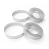 430 Stainless Steel Punching Tower Ring, Dumpling Impression, Round Rice Cake Cake Mold, French Corn Multi-size Mousse Ring