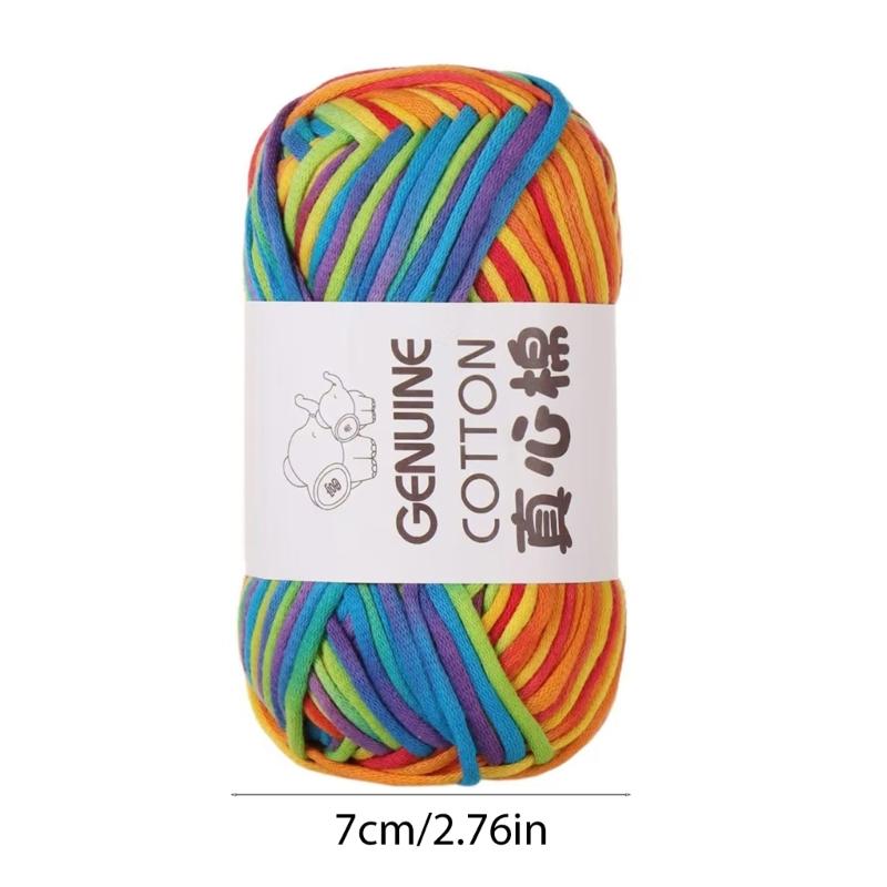 Filato di Cotone Filato da Lavoro a Maglia Filato da Lavoro a Maglia Gomitolo/48g Filato Morbido per Bambini Filato di Cotone per Lavoro a Maglia per Uncinetto Tessitura
