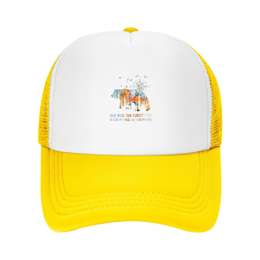 And Into The Forest I Go To Lose My Mind And Find My Soul Baseball Cap Sunhat Cosplay Hood Horse Hat Hats For Men Women'S