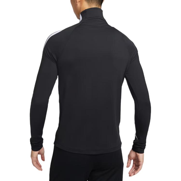 Nike Strike Schnelltrocknend Logo Langarm Fußballtrikot Herren Oberteile IF1456-010