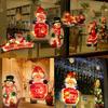 LED Kitchen Window Suction Cup Hanging Lights Christmas Lights Christmas Decoration Holiday Scene Atmosphere Lights