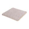 Chair Cushion with Straps Dustproof Decorative Polyester Household Restaurant Dining Stool Cushion Pad for Daily Use