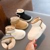 Meisjes Sneeuwlaarzen Winter Nieuwe Stijl Dik en Warm Jongens Katoenen Schoenen Anti-Slip Zacht Gezoolde Kinderlaarzen