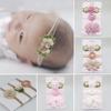3pcs /Set Lace Flower Baby Headbands For Girls Bowknot Elastic Hair Hands Baby Bows Turban Haarband Baby Girl Hair Accessories