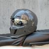 ORZ Motorcycle Helmets Full Face Open Face Helmet 3/4 for Men Dual Visor with Internal Tinted Sunshield DOT Approved
