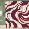 Simple Colorful Lines Modern Fashion Pattern Shower Curtain Home Decoration Creative Shower Curtains