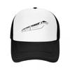 Silver Monorail Baseball Cap Hat Men Black Vintage Caps For Women Mens