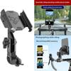 Shockproof Cycle Phone Holder Anti-Shake Handlebar Phone Clamp Bike Phone Mount  Mountain Bike