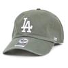 47 Brand Men's CLEANUP LA Los Angeles Dodgers Moss/White Casual Cap