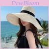 Cotton Sun Hat With Large Brim For Summer Outdoor Sun Protection Women