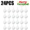 Foam Star Christmas Tree Ornament Shatterproof White Snowball Hanging Decor for Holiday Home Festive Party Decoration