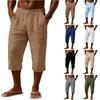 Men's Sports And Leisure Cropped Straight Leg Pants