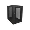 Server Rack - StarTech.Com - 18U - 31in Depth - Black - Lockable Mesh Door