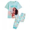 Girls Short-Sleeved Long Pyjama Set