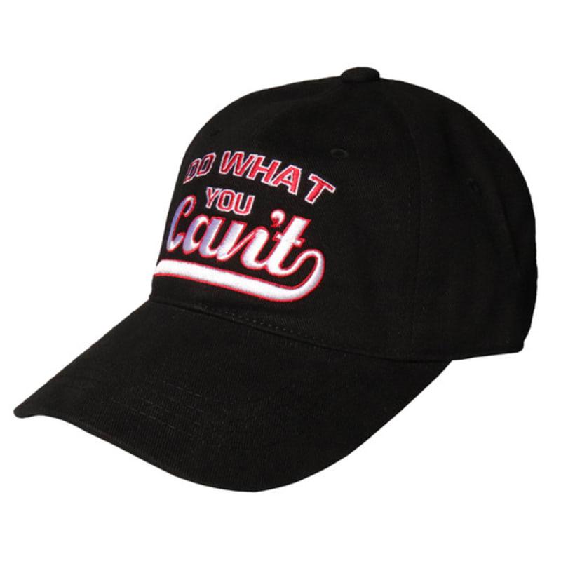 SLEEPYSLIP BB DO WHAT BLACK BALL CAP