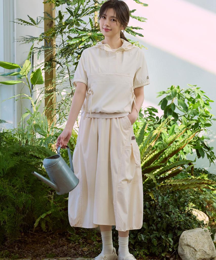 Bbc Earth Women'S Curve Cool Sucker Skirt Vanilla