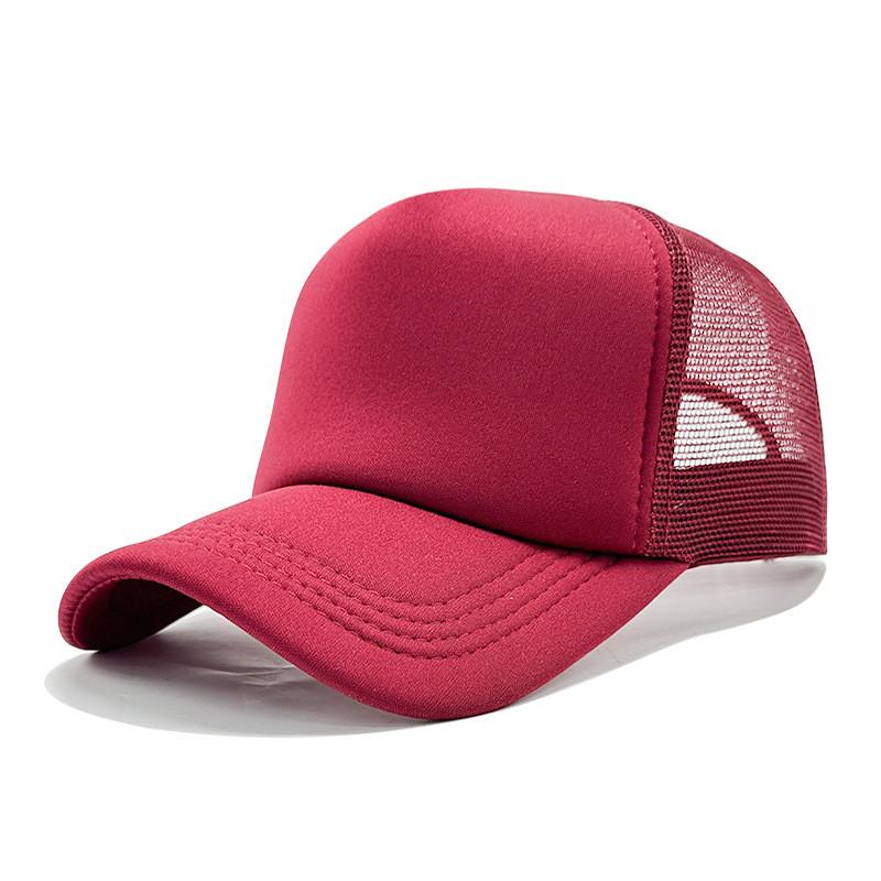 Trendy Embroidered Logo Mesh Cap For Summer Outdoor Activities And Sun Protection Gear