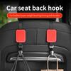 Autohaak Auto Binnenkant Bont Stoelrug Opslaghaak Auto Gemonteerd Multifunctioneel Achterhanger Stoel Interieur Decoratie