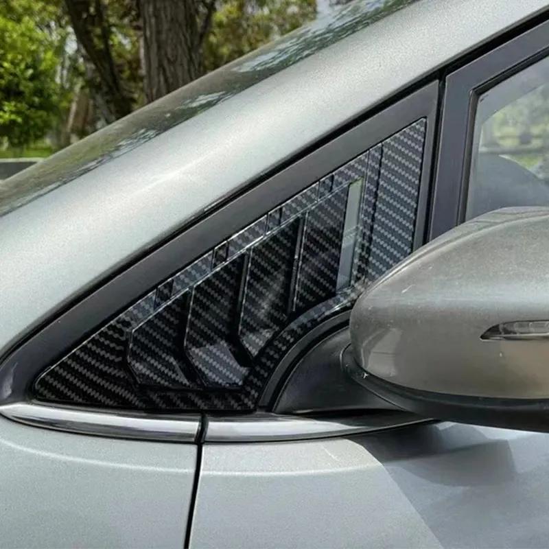 För KIA K3 Forte Cerato 2013 2014-2018 ABS-plast Framruta Kvartalslucka Skydd Sidoluftningslist Biltillbehör med Klister