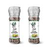 Condimento Italiano LUNN | 50 G Ciascuno | Confezione da 2 (Macinini)