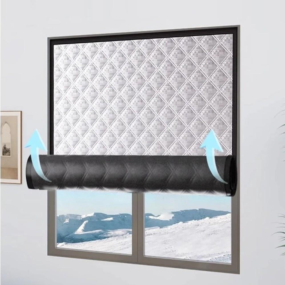 Janela com Isolamento Térmico Frio e Calor Telas Térmicas Cortinas de Vedação Isoladas Cortinas Quentes de Inverno