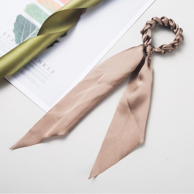 Hair Tie Long Scarf Pin Up Scrunchie Ribbon Decoration Fashionable