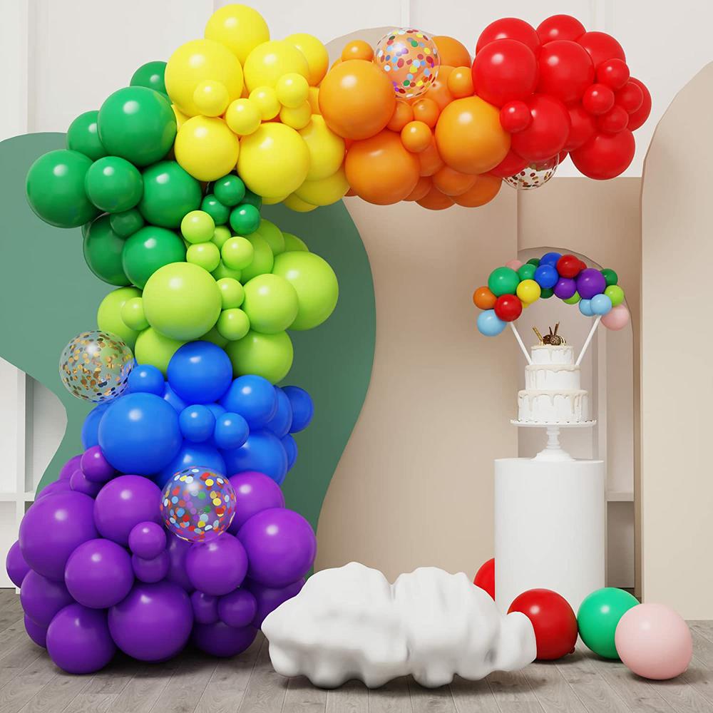 Metallic Gold Latex Balloons Multi Sizes Balloon Arch Kit for Birthday Party Graduation Baby Shower