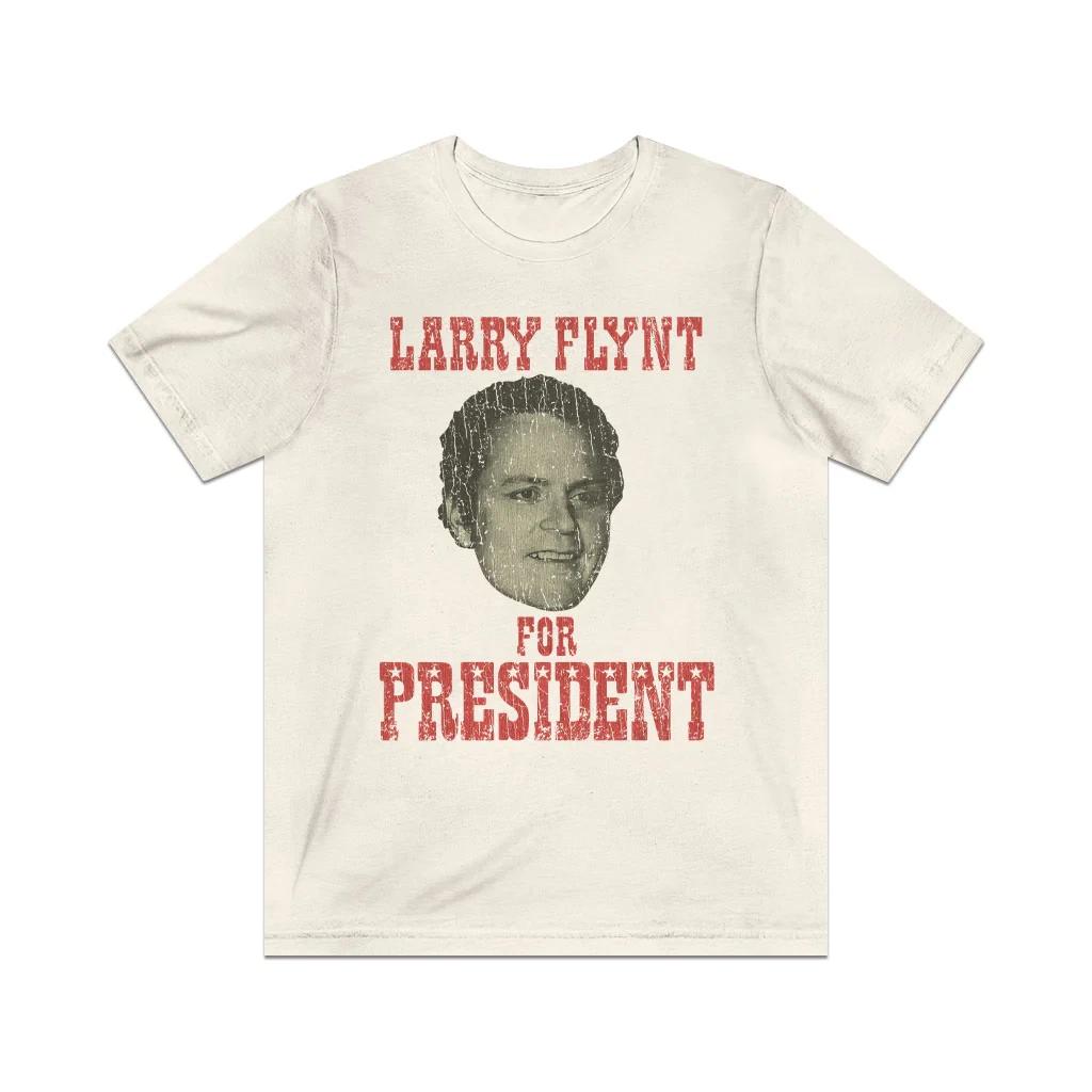 Larry Flynt for President 1984 Vintage Men's T shirt