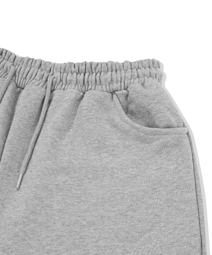 ESCAPEFROM Full Love Escf Print Bermuda Sweatpants Gray