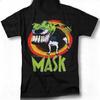 Het Masker Shirt Jim Carey Film Klassiek Retro Vintage Grafisch Ontwerp T-shirt