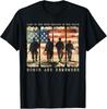 Land of the Free Because of the Brave Flag USA 4th Of July T-Shirt Unisex T-Shirt