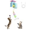 JOYOUTH Electric Cat Automatic Indoor Automatic Cat Toy with USB Cat Pet Electric Automatic Popular Cat Educational Stress Boredom Stimulates Hunting