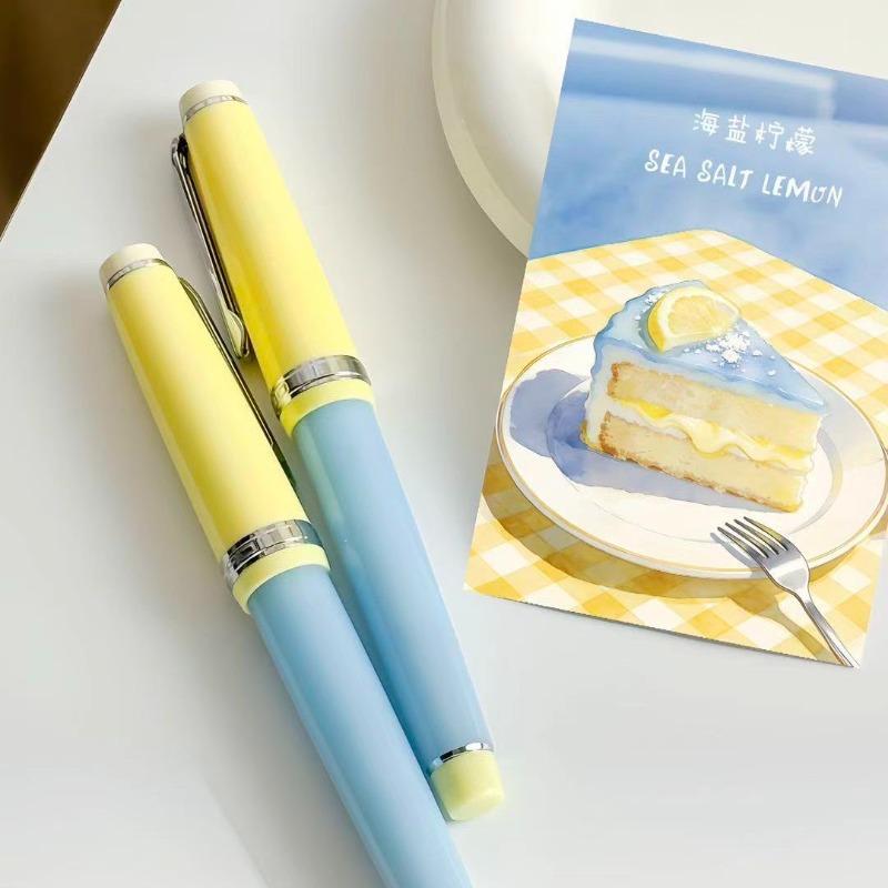 JINHAO 82 Fountain Pen 2026 Limited Edition Coffee Series EF/F/M Gold Clip Writing Smooth Stationery Office School Supplies